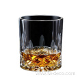 Wholesale creative custom embossed clear water glass cup